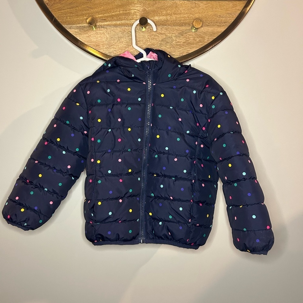 George Kids' Navy Polka Dot Jacket​​